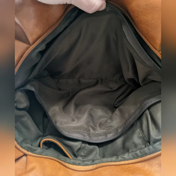 Brown Faux Leather Purse - Picture 11 of 16